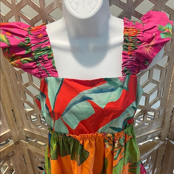 🎉🎉HOST PICK 10.2025🎉🎉 FARM Rio Foliage Mix Mini Dress - Picture 7 of 16